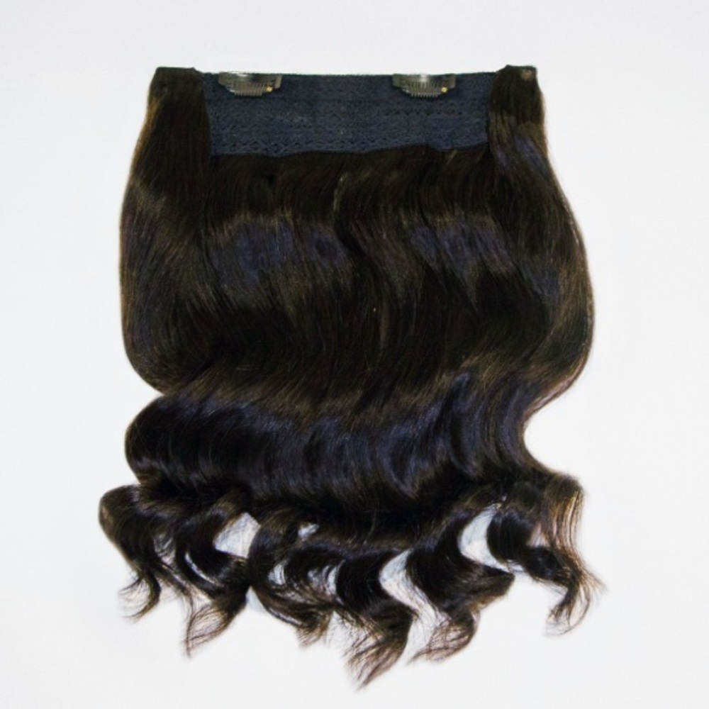 20 inch / 160GR / ZALA Halo ® extensions / Natural Black